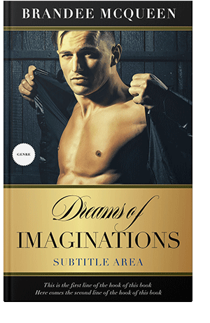 Pre Made Book Cover Harvest Gold