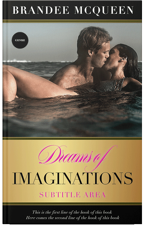 Front view of Harvest Gold #5544 - Premade Erotica Book Cover