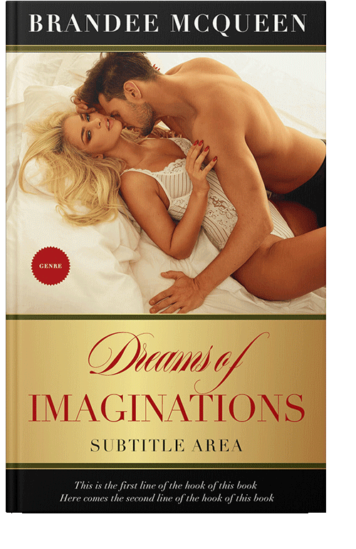 Front view of Harvest Gold #5546 - Premade Erotica Book Cover