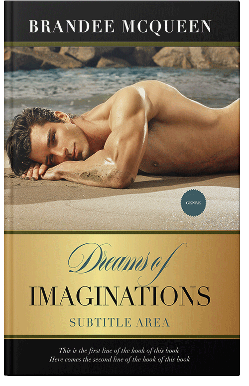 Front view of Laser #5550 - Premade Erotica Book Cover