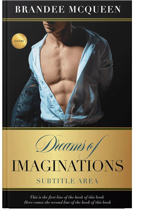 Front view of Calico #5554 - Premade Erotica Book Cover