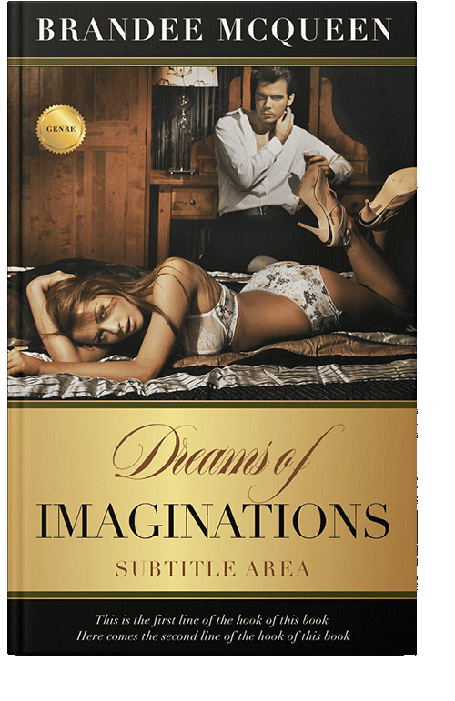 Front view of Harvest Gold #5555 - Premade Erotica Book Cover