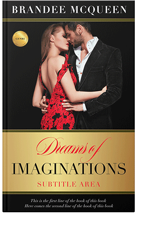 Pre Made Book Cover Harvest Gold