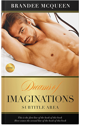 Pre Made Book Cover Harvest Gold