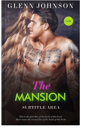 Pre Made Book Cover Tan