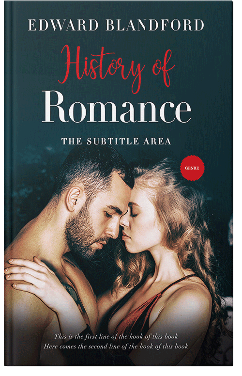 Front view of Premade Erotica Book Cover - Gable Green