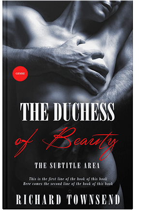 Pre Made Book Cover Lily