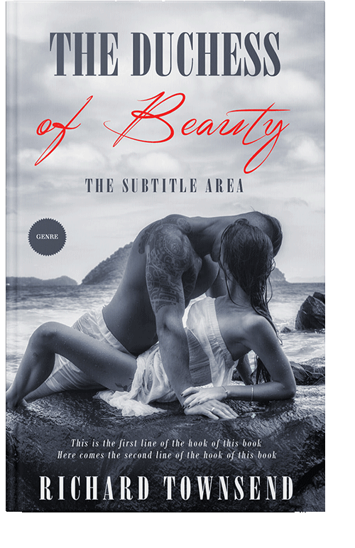 Front view of Charade #5602 - Premade Erotica Book Cover