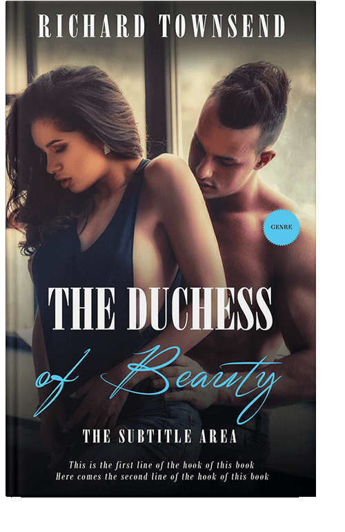 Front view of Rodeo Dust #5603 - Premade Erotica Book Cover