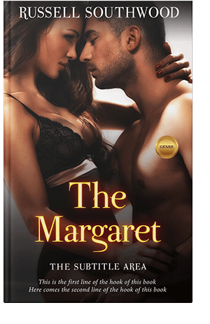 Pre Made Book Cover Antique Brass