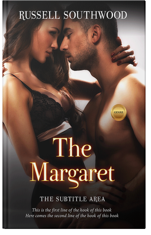 Front view of Antique Brass #5625 - Premade Erotica Book Cover