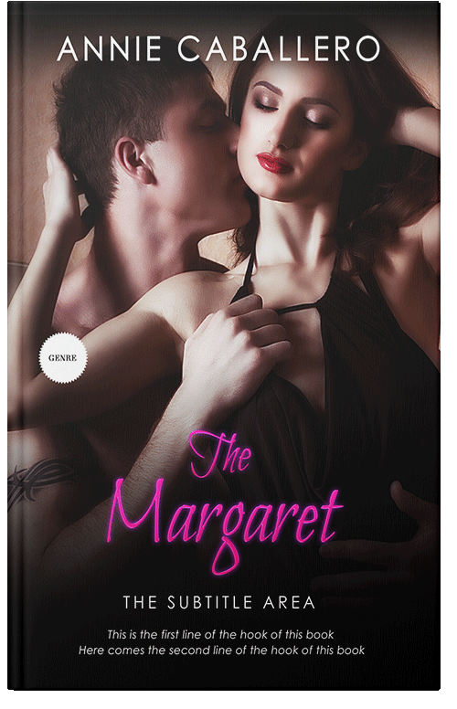 Front view of Premade Erotica Book Cover - Oriental Pink