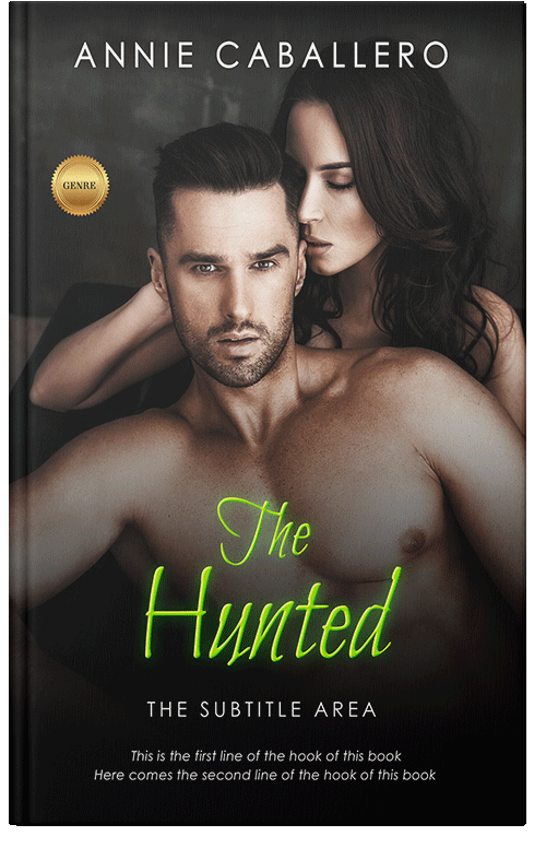 Front view of Indian Khaki #5634 - Premade Erotica Book Cover