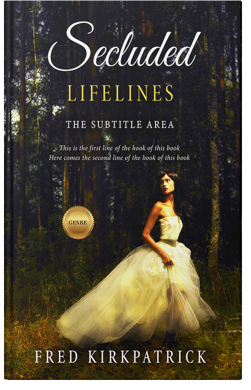 Front view of Premade Romance Book Cover - Tacha