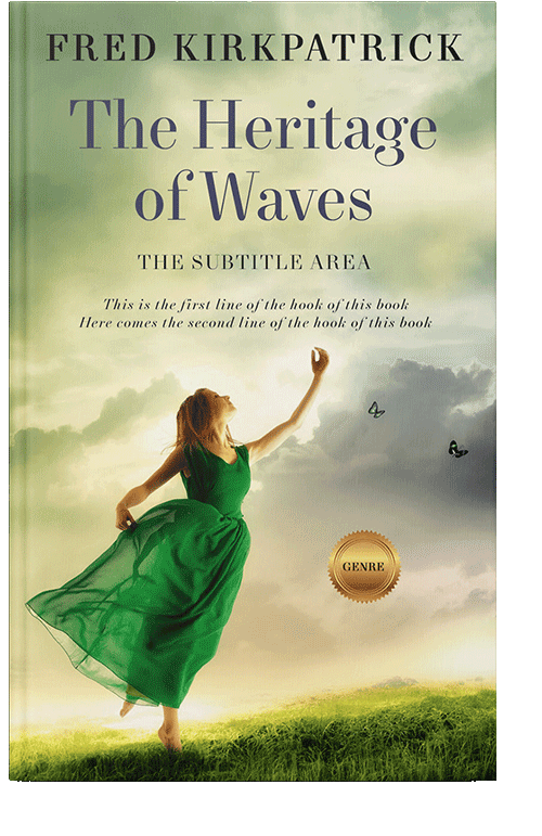 Front view of Akaroa #5648 - Premade Romance Book Cover