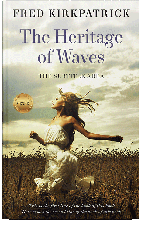 Front view of Bistre #5649 - Premade Romance Book Cover