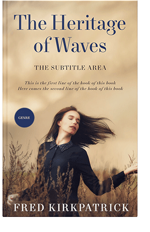 Pre Made Book Cover Brandy