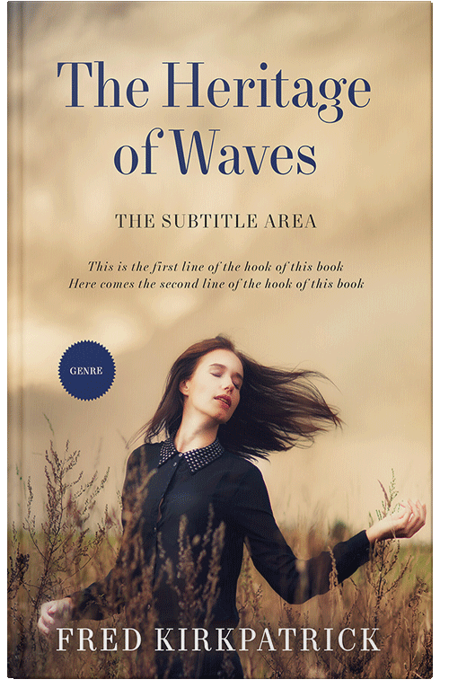 Front view of Brandy #5658 - Premade Romance Book Cover