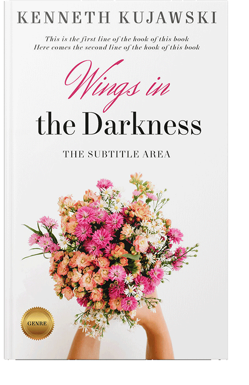 Front view of Almond #5662 - Premade Romance Book Cover