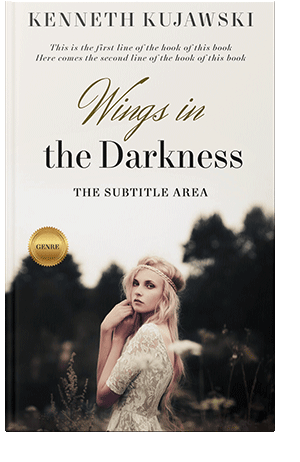 Pre Made Book Cover Pearl Bush