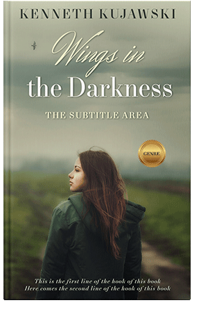 Pre Made Book Cover Bitter