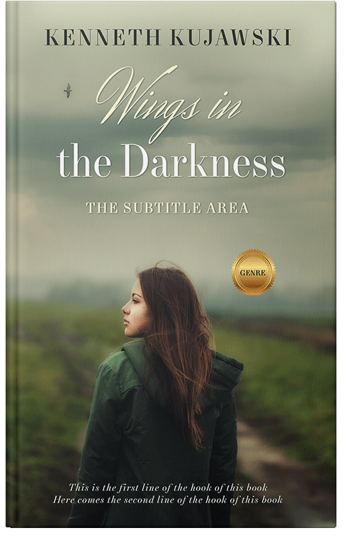 Front view of Premade Romance Book Cover - Bitter