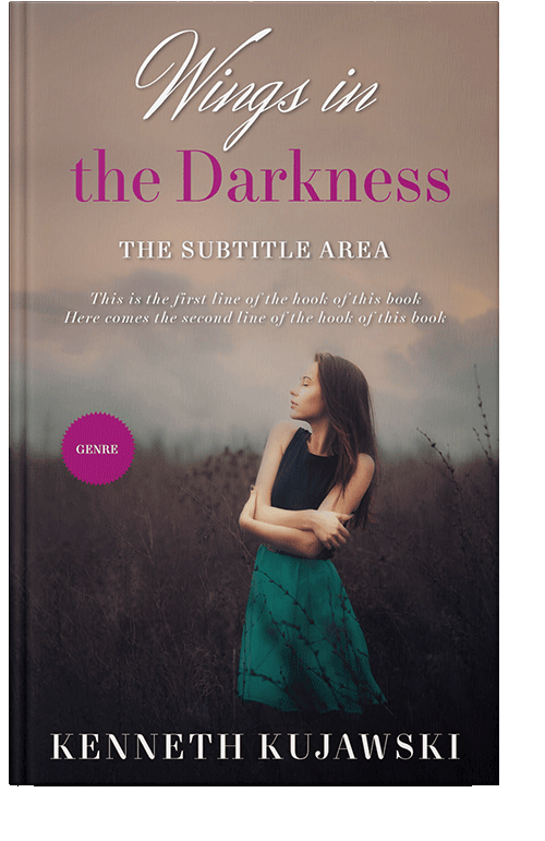 Front view of Donkey Brown #5667 - Premade Romance Book Cover