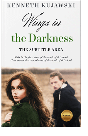 Pre Made Book Cover Brandy