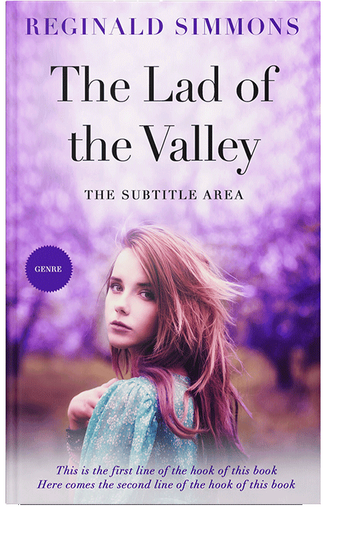 Front view of French Lilac #5678 - Premade Romance Book Cover