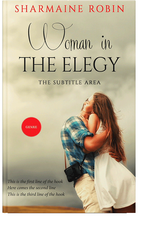 Front view of Akaroa #5686 - Premade Romance Book Cover