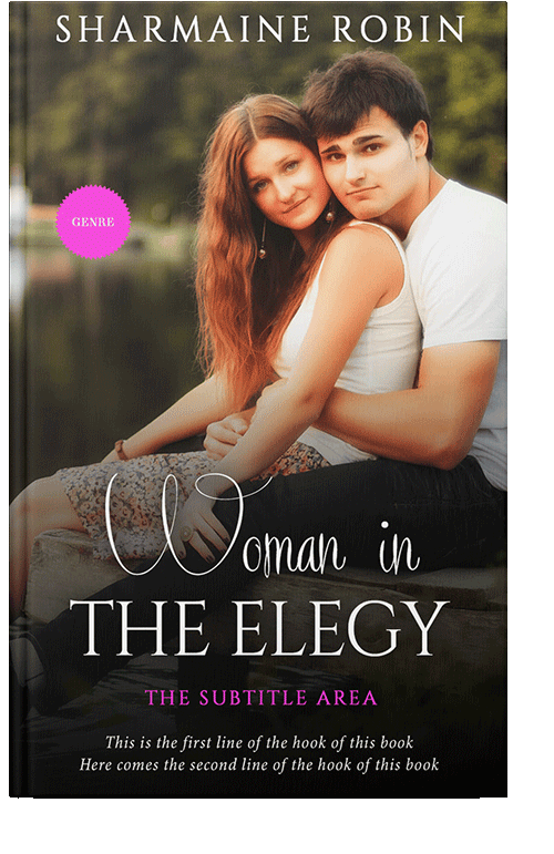 Front view of Oil #5687 - Premade Romance Book Cover