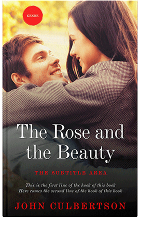 Pre Made Book Cover Harvest Gold