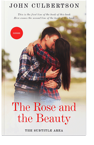 Pre Made Book Cover Pearl Bush