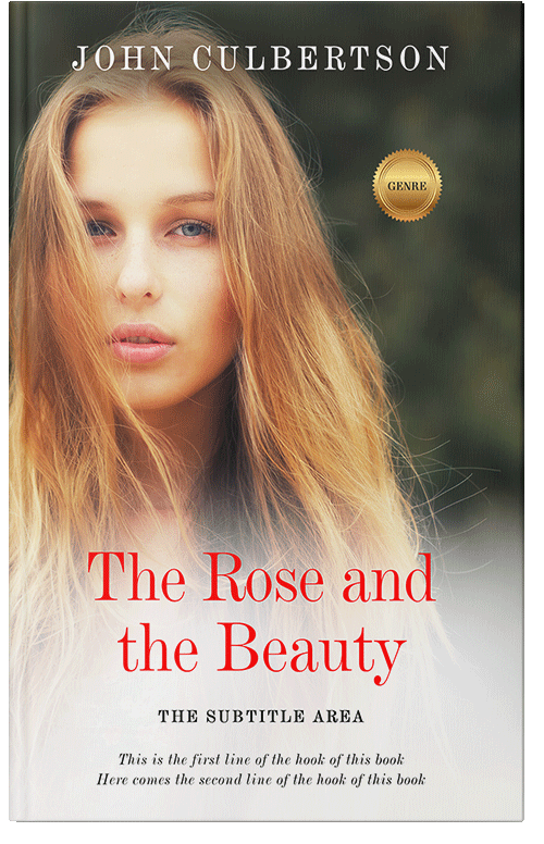 Front view of Premade Romance Book Cover - Rangitoto