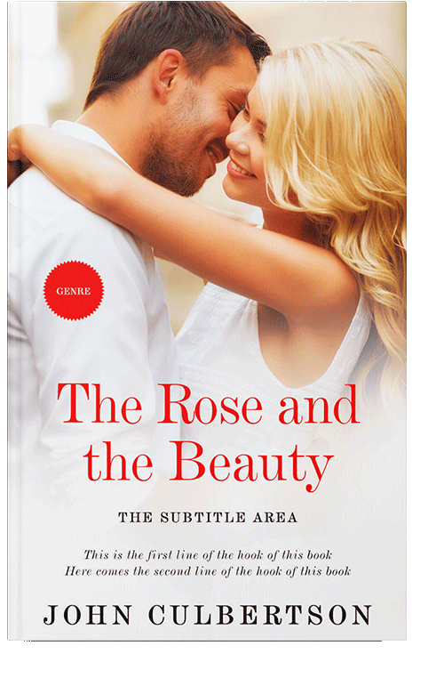 Front view of Bizarre #5704 - Premade Romance Book Cover