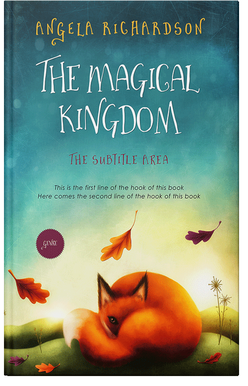 Front view of Premade Fantasy Book Cover - Paradiso