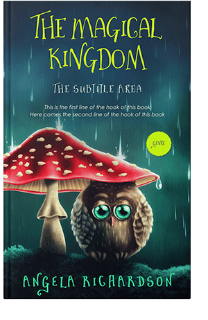 Pre Made Book Cover Elephant