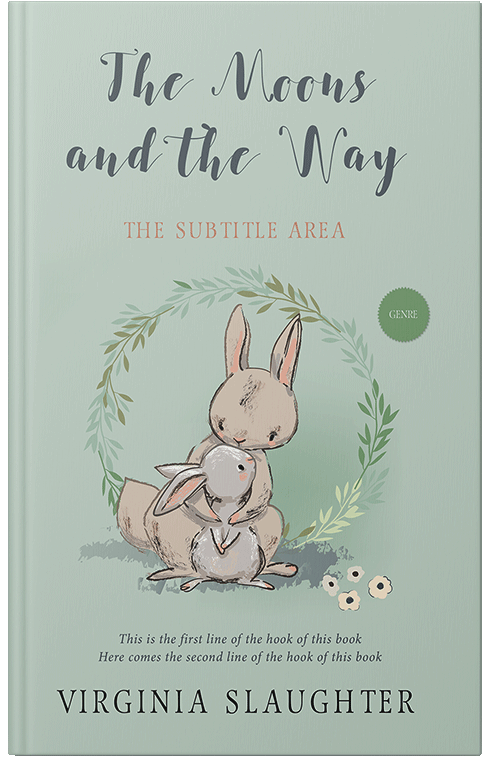 Front view of Clay Ash #5722 - Premade Romance Book Cover