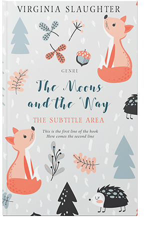 Pre Made Book Cover Pampas