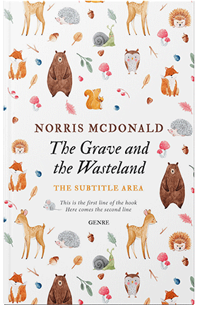 Pre Made Book Cover Bone