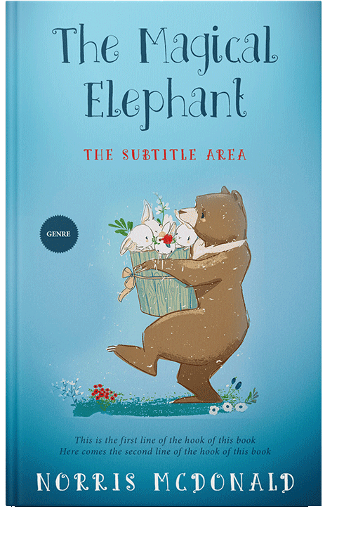 Front view of Viking #5741 - Premade Teen & Young Adult Book Cover