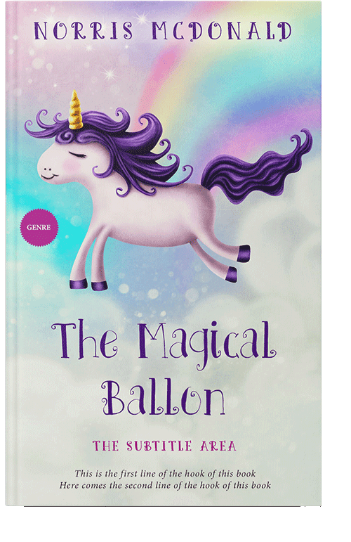 Front view of Iron #5744 - Premade Fantasy Book Cover