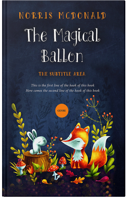 Front view of Haiti #5746 - Premade Fantasy Book Cover