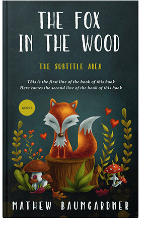 Pre Made Book Cover Aztec