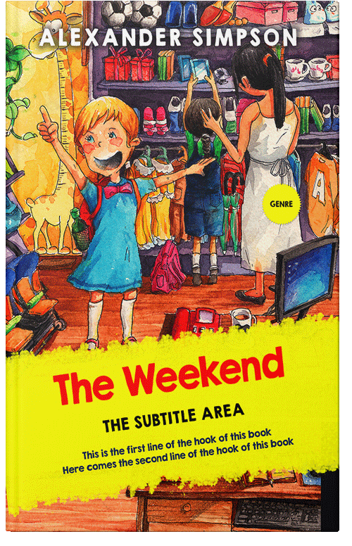 Front view of Ripe Lemon #5758 - Premade Family & Parenting Book Cover