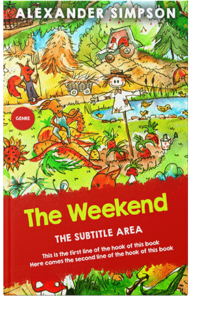 Pre Made Book Cover Dell