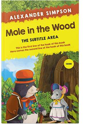 Pre Made Book Cover Lunar Green