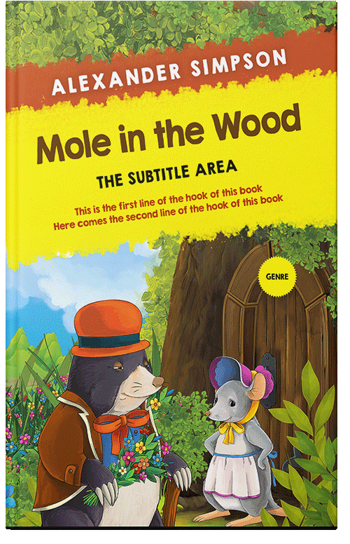 Front view of Lunar Green #5762 - Premade Nature Book Cover