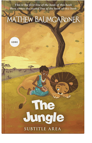 Pre Made Book Cover Tussock