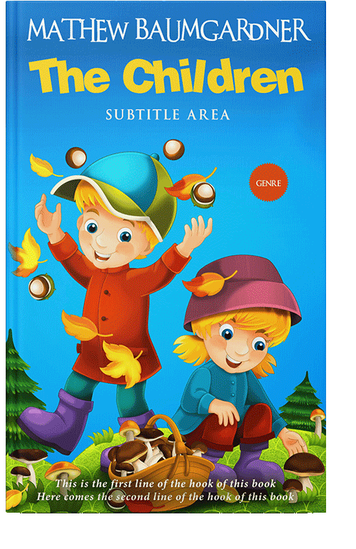 Front view of Cerulean #5772 - Premade Teen & Young Adult Book Cover